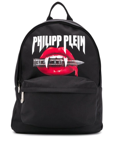 Philipp Plein Men's Rucksack Backpack Travel In Black