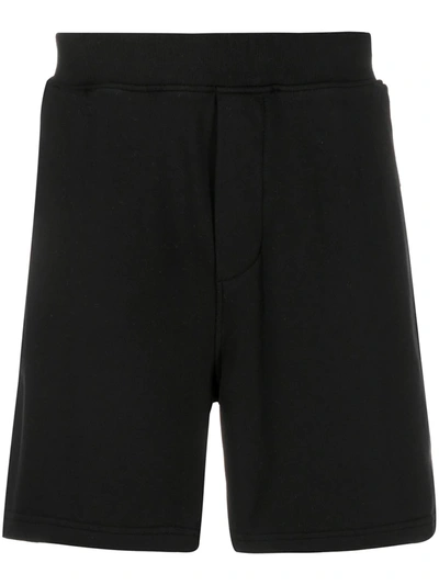 Dsquared2 Relaxed Track Shorts In Black