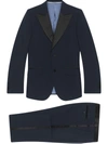 Gucci Heritage Single-breasted Tuxedo In Blue