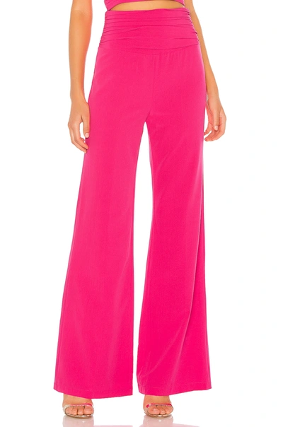 Lovers & Friends Dorinda Pant In Neon Pink