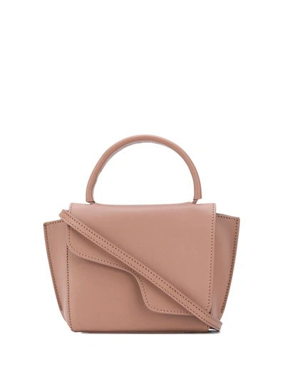 Atp Atelier Montalcino Mini Calfskin Bag In Pink