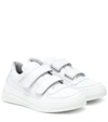 Acne Studios Steffey Touch-strap Sneakers In White