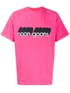 Noon Goons Logo Print T-shirt In Fuchsia