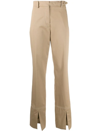 Ports 1961 Straight Leg Trousers In Neutrals