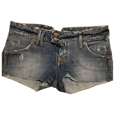 Pre-owned Cycle Short Jeans In Blue