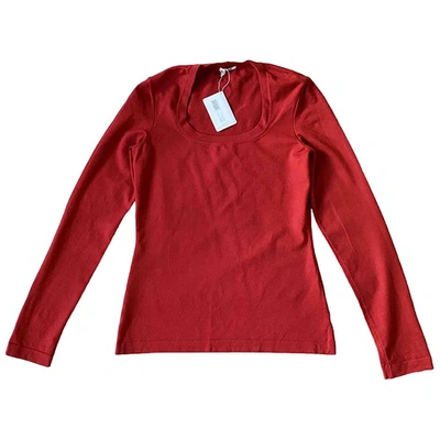 Pre-owned Wolford Wool Jumper In Red