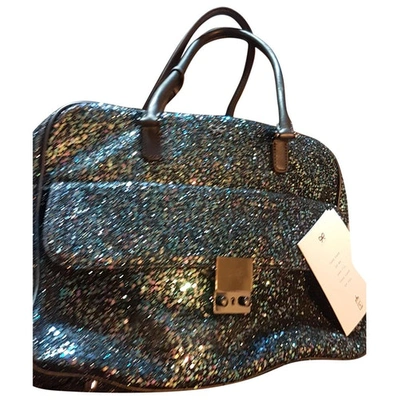 Pre-owned Anya Hindmarch Glitter Handbag In Multicolour