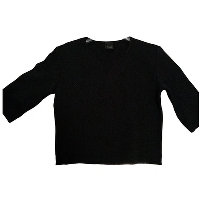 Pre-owned Pinko Knitwear In Black