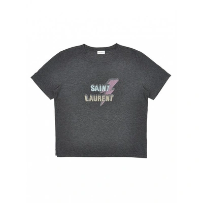 Pre-owned Saint Laurent T-shirt In Grey