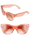 Kate Spade 'sharlots' 52mm Sunglasses - Red