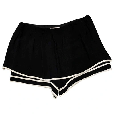 Pre-owned See By Chloé Black Viscose Shorts