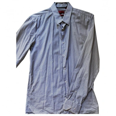 Pre-owned Hugo Boss Shirt In Grey