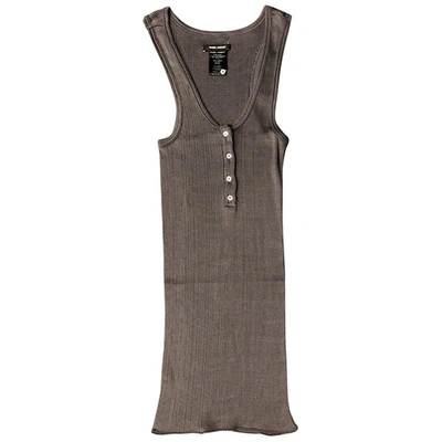 Pre-owned Isabel Marant Silk Vest In Anthracite