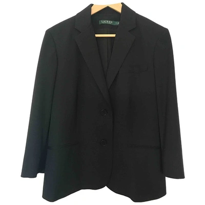 Pre-owned Lauren Ralph Lauren Black Polyester Jacket