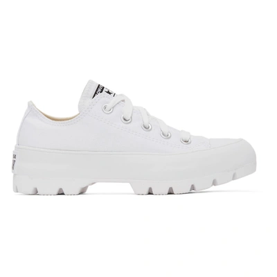 Converse White Lugged Chuck Taylor All Star Sneakers