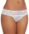 B.tempt'd By Wacoal Lace Kiss Thong In White