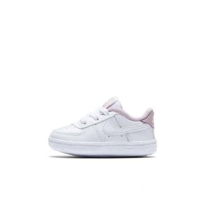 Nike Unisex Force 1 Low-top Crib Sneakers - Baby In White