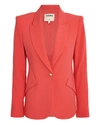 L Agence L'agence Chamberlain Blazer In Red