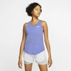Nike Breathe Women's Running Tank (sapphire) - Clearance Sale