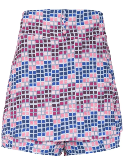 Olympiah Imperio Skorts In Blue