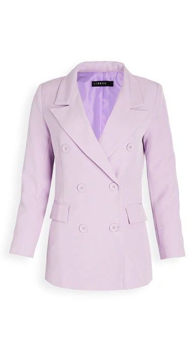 Lioness Don Jacket In Lilac