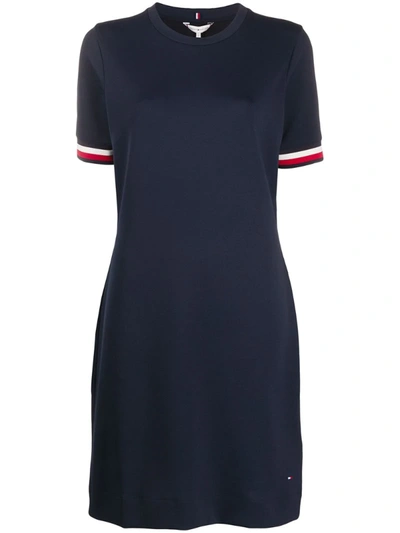 Tommy Hilfiger Short Polo Dress In Blue