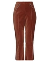 Elisabetta Franchi Casual Pants In Brown