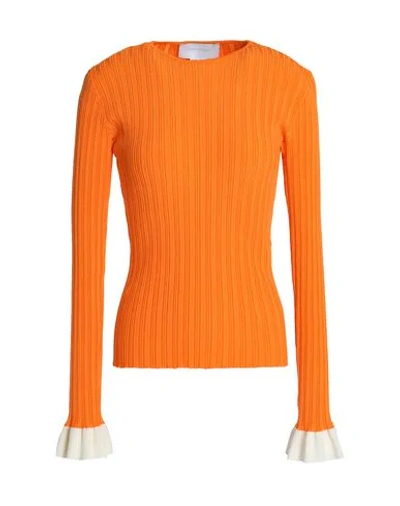 Esteban Cortazar Sweaters In Orange