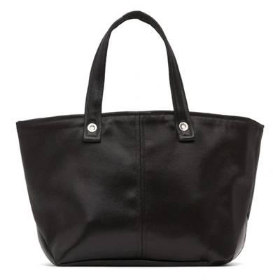 Ludovic De Saint Sernin Black Eyelet Tote In Black Oil S