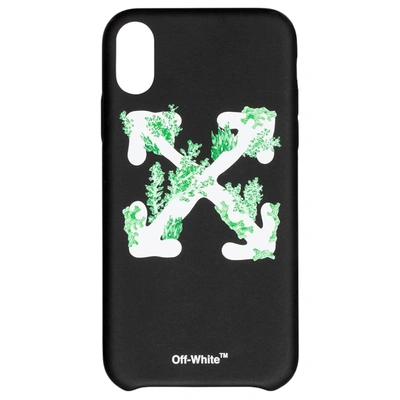 Pre-owned Off-white  Coals Print Iphone Xs Max Case Black/white