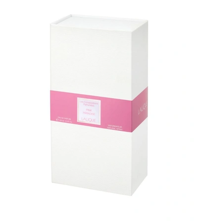 Lalique Pink Paradise Eau De Parfum In White