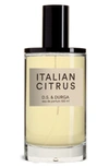 D.s. & Durga Italian Citrus Eau De Parfum, 3.3 oz In White