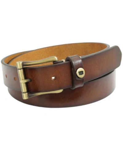 Florsheim Gilmore Leather Dress Casual 28mm Belt In Brown