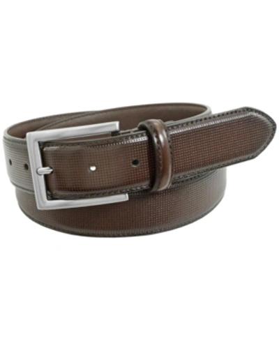 Florsheim Sinclair Dress Casual Leather Belt In Brown