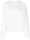 Alexander Wang T Alexanderwang.t Foundation Cotton Terry Sweatshirt In Primrose Pink