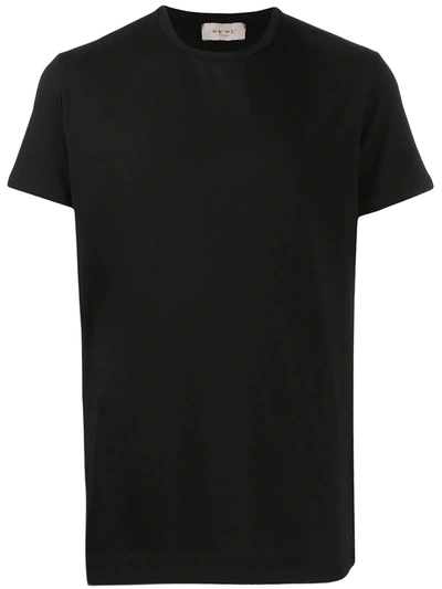 Low Brand Cotton Short-sleeve T-shirt In Black