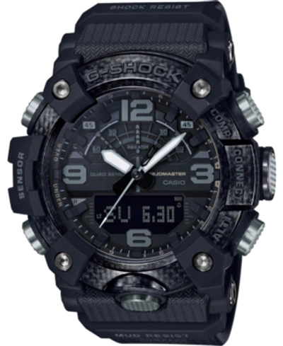 G-shock Men's Analog-digital Mudmaster Black Resin Strap Watch 53mm