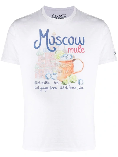 Mc2 Saint Barth Skylar T-shirt Moscow Cup - White