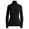 Ralph Lauren Ribbed Turtleneck Sweater In Polo Black