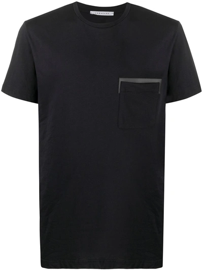 Low Brand Chest-pocket T-shirt In Black