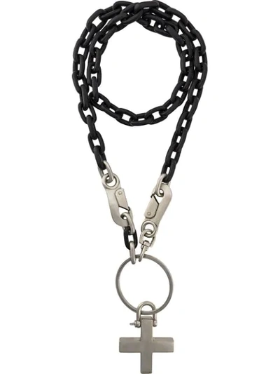 Parts Of Four Portal With Plus 100cm Necklace In Black