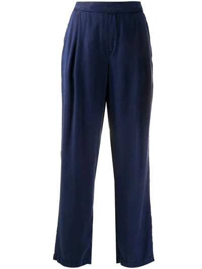 Woolrich Loose Fit Trousers In Blue