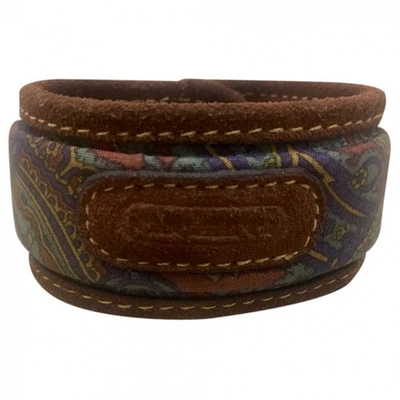 Pre-owned Cacharel Leather Bracelet In Multicolour