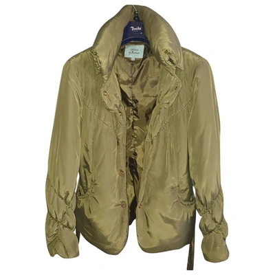 Pre-owned Guess Jacket In Green