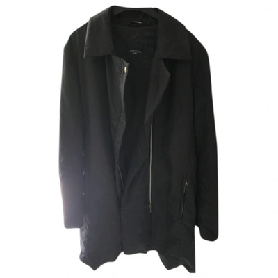 Pre-owned Max Mara Coat In Black