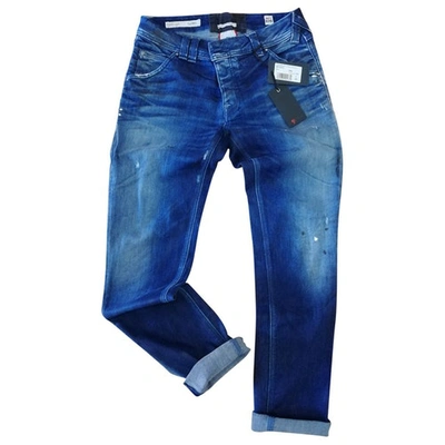 Pre-owned Cycle Slim Jean In Blue