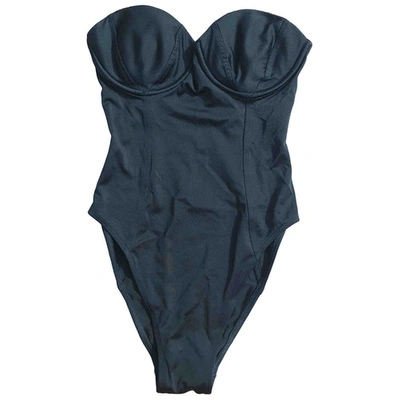 Pre-owned Gucci One-piece Swimsuit In Green