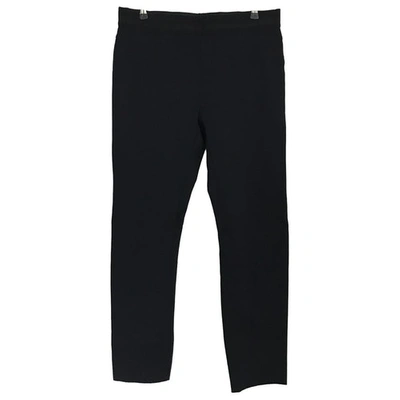 Pre-owned J Brand Black Synthetic Trousers