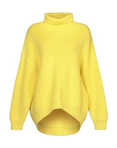 Givenchy Oversized Turtleneck In Yellow