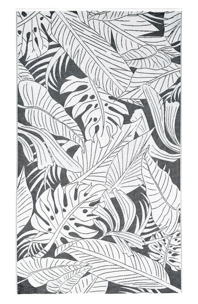 Michael Aram Palm Resort Towel In Black/ White